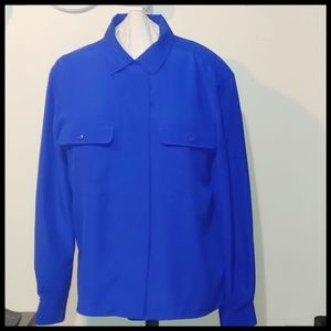 Rena Rowan Blue Blouse, 14